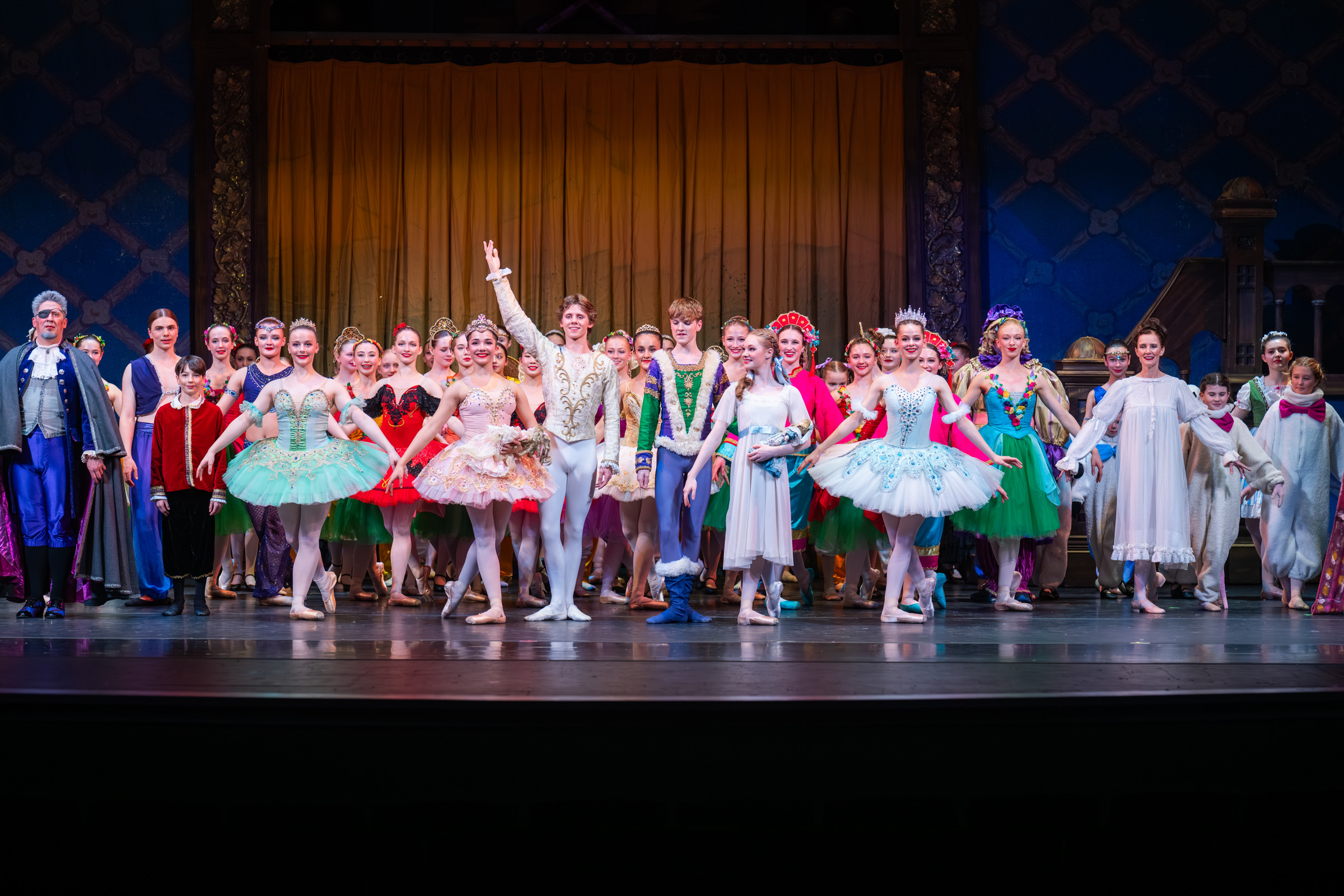 Studio West dancers performing The Nutcracker